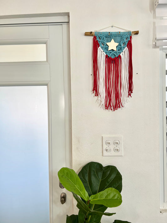 Mini Bandera de Puerto Rico